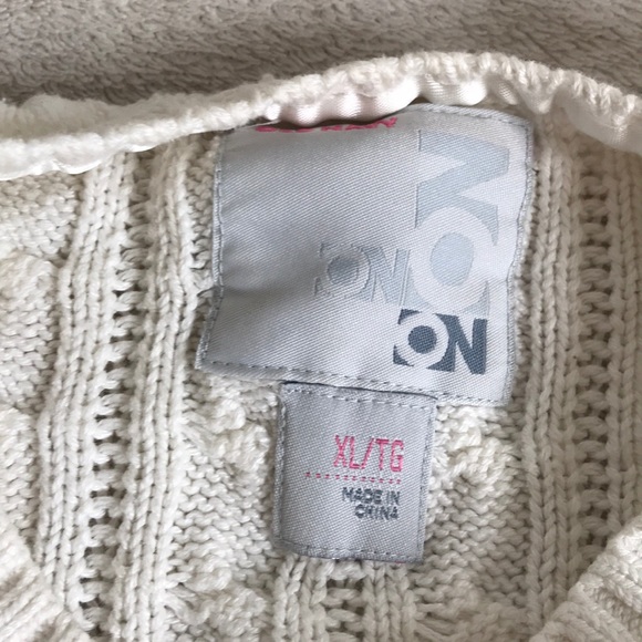 White knit Cardigan Old Navy - Picture 2 of 3